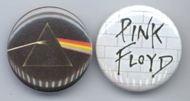 PINK FLOYD 2 ALBUM PHOTO PINBACK BUTTONS - $8.98