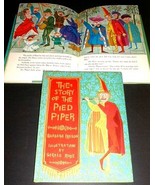 THE STORY OF THE PIED PIPER 1961 Barnes Children&#39;s Book near MINT - £11.87 GBP