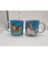 George Good Message Mugs  Santa on polar bear and Santa in sleigh - $15.00
