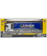 HAMMOND TOYS Huina Semi Truck with Box Trailer Metal Truck 1:50 Scale Model - £15.70 GBP