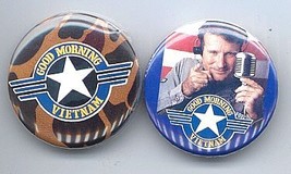 Good Morning Vietnam 2 Pinback Buttons - £6.27 GBP