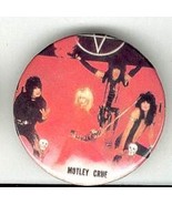 MOTLEY CRUE Group Pinback Button - £4.78 GBP