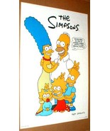THE SIMPSONS A Nice Normal Family Original 1990 Poster - $27.37 CAD