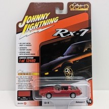 Johnny Lightning 1982 Mazda RX-7 Sunset Red Classic Gold Limited Edition 2B - $9.74