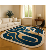 Hand Tufted Leopard Weaving carpet for living room, bedroom, sofa hall s... - $5,814.03 MXN