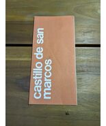 Vintage 1978 Castillo De San Marcos Travel Brochure - $13.52 CAD