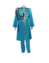 Men&#39;s Beatles Sgt. Pepper&#39;s Blue (Paul) Costume, Large - £470.72 GBP+