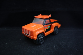 Tonka Toys Corp 1982 Orange Black Dust Devil Pressed Steel Pickup Truck  - £6.38 GBP