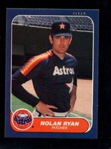 1986 Fleer #310 Nolan Ryan Nmmt Astros Hof *AZ5974 - £6.93 GBP