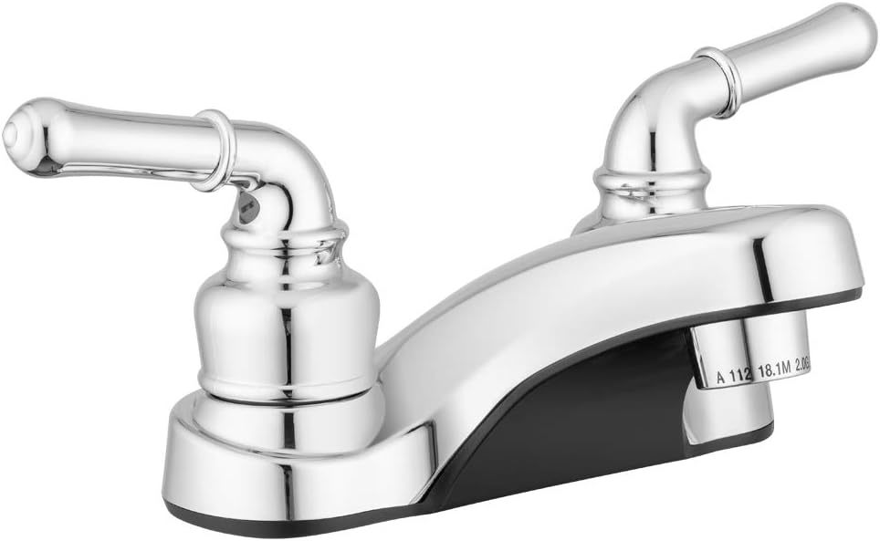 Pacific Bay Lynden Bathroom Sink Faucet - Metallic Plating Over, Chrome - $37.99