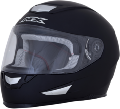 AFX Adult Street Bike FX-99 Solid Color Helmet Matte Black Lg - £71.69 GBP