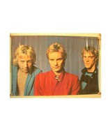 The Police Poster Band Members Vintage Shot Sting - $49.32 CAD