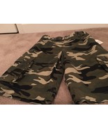 Faded Glory Cargo Shorts Camouflage Camo Casual Boys Size 18 - £24.77 GBP