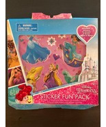 Disney Princess Sticker Fun Pack Reusable Age 3+ Multicolor Kids New - £3.16 GBP