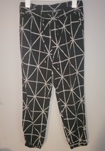Old Navy Active Women’s Stretch Tech Black/White Joggers Size Small - £14.18 GBP