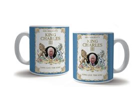 His Majesty King Charles III Ceramic Mug in Gift Box - Long Live the King - £11.82 GBP
