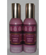 Bath &amp; Body Works 1.5 oz Concentrated Room Spray Set Lot of 2 SUNRISE WOODS - £22.02 GBP