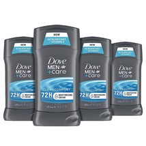 Dove Men+Care Antiperspirant Deodorant Stick Clean Comfort 4 Count 72-Ho... - £39.01 GBP