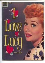 I Love Lucy #18 1956-Dell-Lucille Ball photo portrait cover-based on her TV s... - $112.76