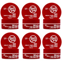 RedOne Aqua Hair Wax Maximum Hold Full Force Hair Gel, 150ml (6 pack) RED - $56.99