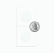 Bulk of 100 Paper Flips 2x2 - Quarter (1-PF2-QTR-BULK) - £6.66 GBP