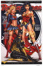 Jamie Tyndall SIGNED DC Comic Art Print Wonder Woman Supergirl Batgirl L... - $36.62