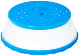 Handy Gourmet Collapsible Microwave Shield, A, Blue - $2.96