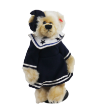 Ty Attic Treasures 8 inch Breezy the Nautical Plush Bear Vintage 1993 - £9.69 GBP