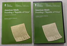 American Ideals Republic of Virtue Great Courses VG CDs &amp; Guidebook - $7.91