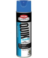 Krylon Industrial Quik-Mark Wb Inverted Marking Paint Apwa Blue - Lot of 12 - £63.54 GBP