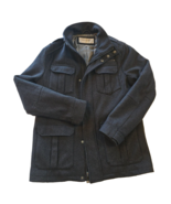 MARC NEW YORK-Andrew Marc New York Wool Blend Jacket-Dark Gray Full Zip ... - $442.74 MXN