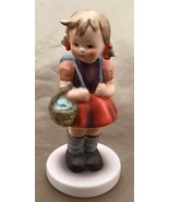 Goebel Hummel Figurine, School Girl, TMK6, #61 2/0, 1981 - $61.57