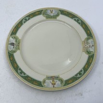 Vintage Crescent Athletic Club 1930s 7 3/4&quot; Salad Plate by Black Knight Brooklyn - £50.33 GBP