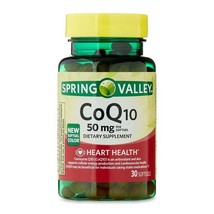Spring Valley CoQ10 Dietary Supplement, 50 mg, 30 Count - £28.51 GBP