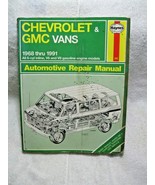 HAYNES #345 CHEVROLET &amp; GMC VANS 1968-1991,6 &amp; 8 Cylinder Engines Repair... - $14.95