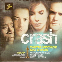 CRASH Sandra Bullock Don Cheadle Matt Dillon Jennifer Esposito R2 DVD - £7.61 GBP