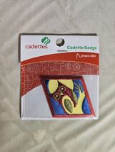 Girl Scouts Cadettes Badge Patch NIGHT OWL #61428 Iron On NEW - $1.97