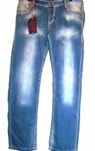 Mondo Men&#39;s Blue Cotton Stylish Denim Jeans Size 38 / 34  L - £129.12 GBP