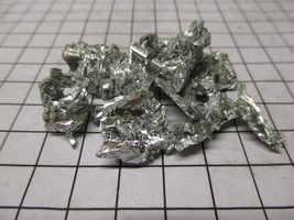 50g 99.995% Crystalline Fractured Zinc Metal Chunks Element sample - £8.79 GBP