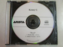 Kenny G &quot;Brazil&quot; Radio Edit &amp; Album Versions Arista CD-R Promo Cd Single 4/24/03 - £2.32 GBP