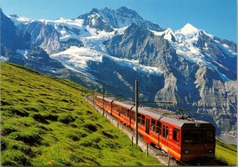Jungfraubahn Kleine Scheidegg German Postcard PC577 - £3.89 GBP