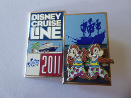 Disney Trading Pins 82298     DCL - Chip and Dale Castaway Cay - $14.00