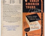 1938 New York Central Early American Tours Brochure Colonial Shrines  - $13.86