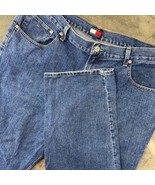 Vintage Tommy Hilfiger Jeans Mens 40x32 Blue Denim Classic Fit Casual Pants - $937.16 MXN