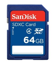 San Disk SDSDB-064G-A46 64GB Sdxc Flash Memory Card - £17.20 GBP