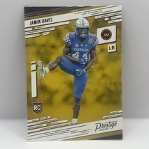 2021 Panini Prestige Football Jamin Davis Base RC #260 Washington Football Team - £1.57 GBP