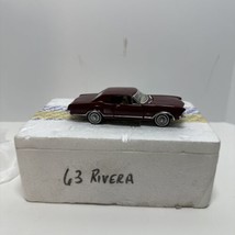 1963 BUICK RIVIERA Franklin Mint 1988 Precision Model DIECAST 1:43 Model - $24.95