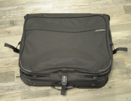 Briggs &amp; Riley Baseline Luggage Deluxe Garment Bag 370-4 Black Shoulder ... - $99.00