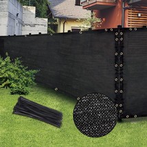 Outdoor Privacy Mesh Fence Screen Cover Garden 6&#39; Tall Outdoor Privacy P... - £46.22 GBP
