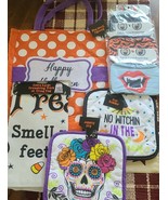 Happy Halloween Novelty Treat Bag Filled with Holiday Decor (2) - £17.65 GBP